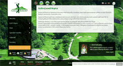 Desktop Screenshot of beskydgolf.com